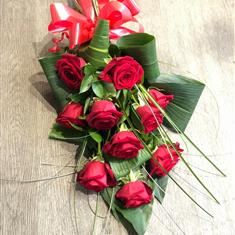 Red Rose Tied Sheaf 