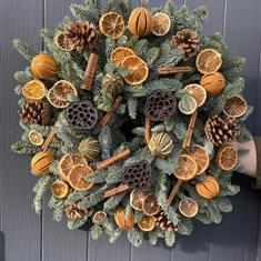 Fruits &amp; Cinnamon Door Garland