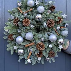 Silver Theme Door Garland 