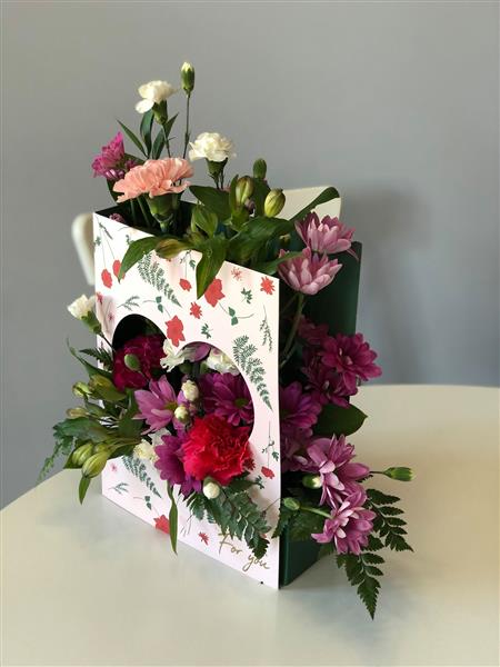 Flower Card Arrangement